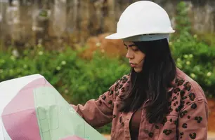 Engenheira do sul do Piauí fortalece presença feminina na construção (Foto: Divulgação/CREA-PI)