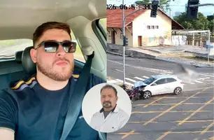 Engenheiro é autuado por homicídio após atropelar e matar motociclista em Teresina (Foto: Reprodução)