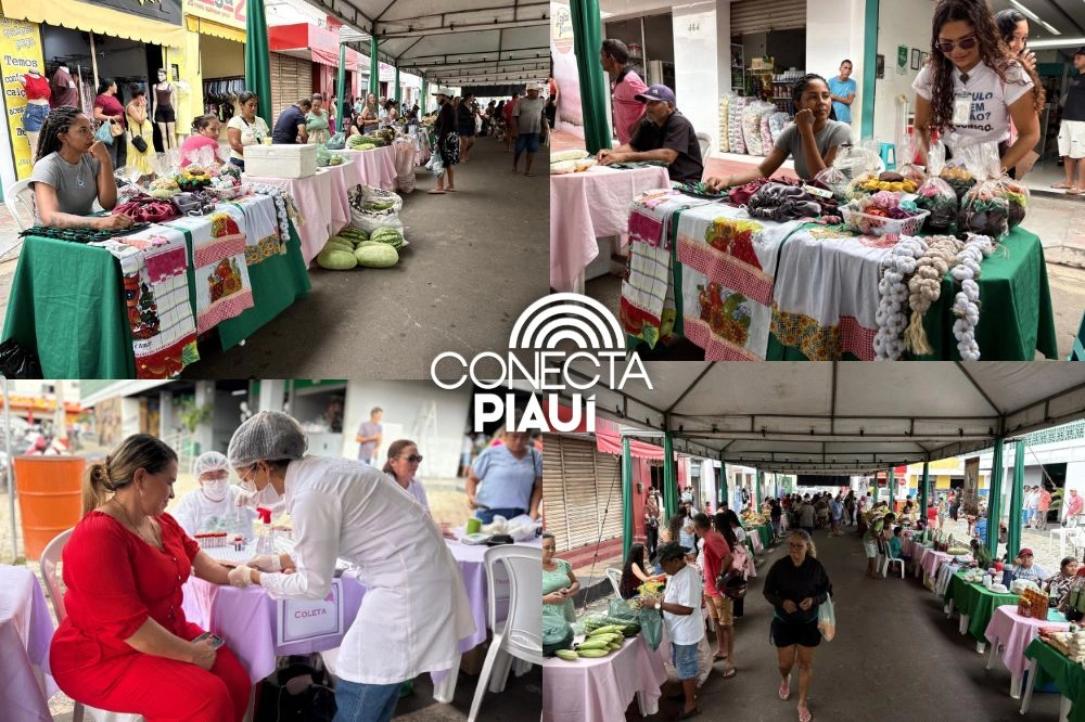 Esperantina realiza IV Feira da Fartura com ações de qualificação e saúde