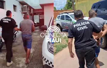 Ex ameaça mulher por telefone dentro de delegacia e acaba preso em Altos