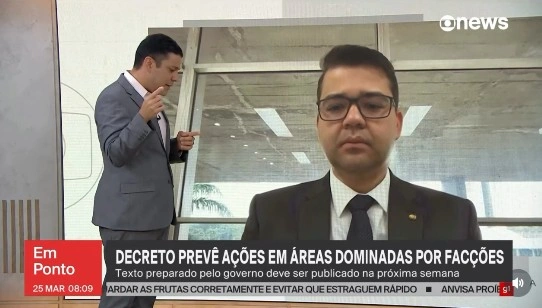 Ex-secretário de Fonteles comenta decreto sobre ações em áreas de facções