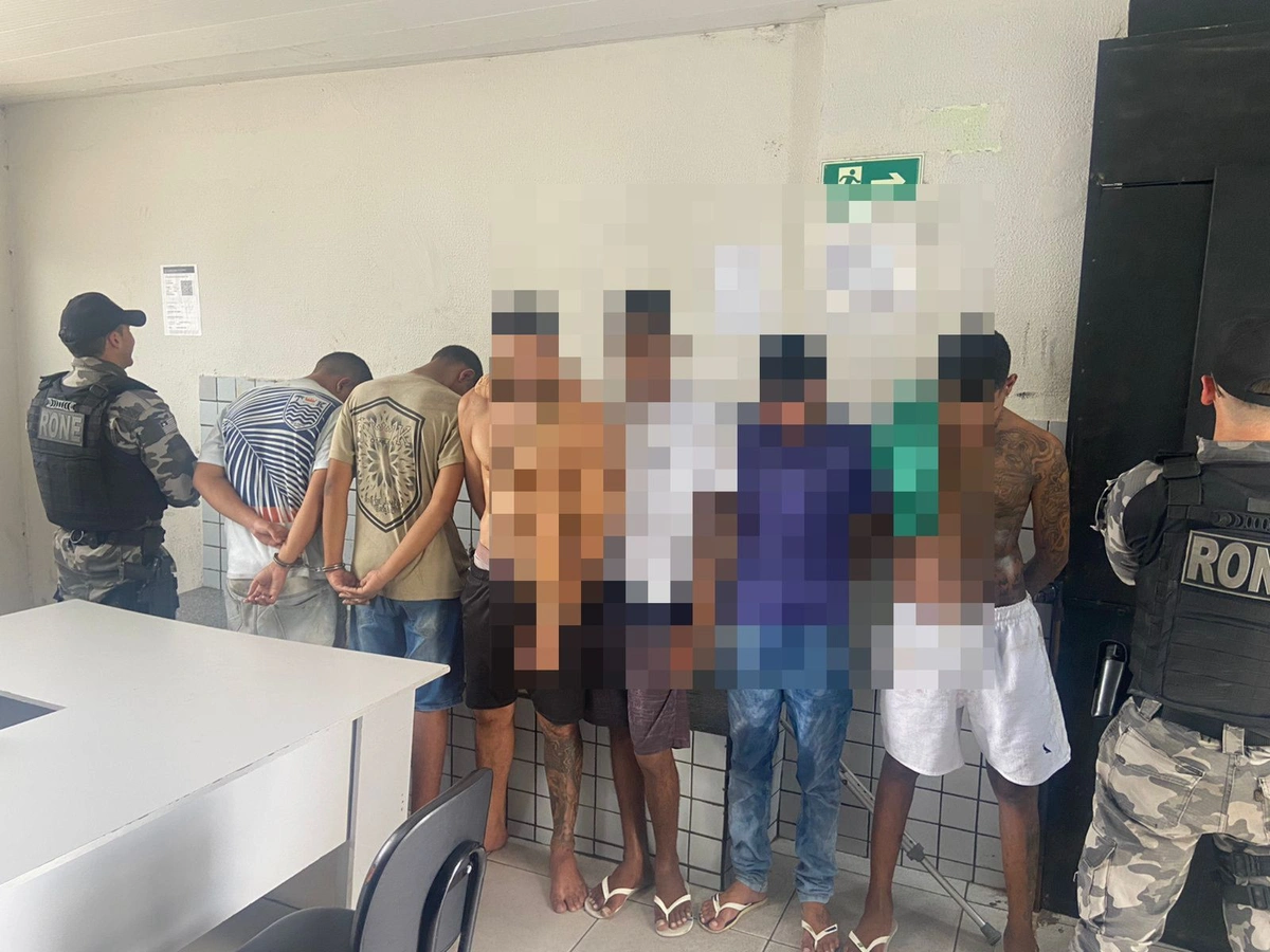 Faccionados são presos dentro de casa usada como ponto de tráfico em Teresina