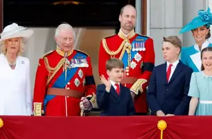 Familia real britânica redobra atenção ao conversar em público (Foto: Foto: Reprodução/ BBC)