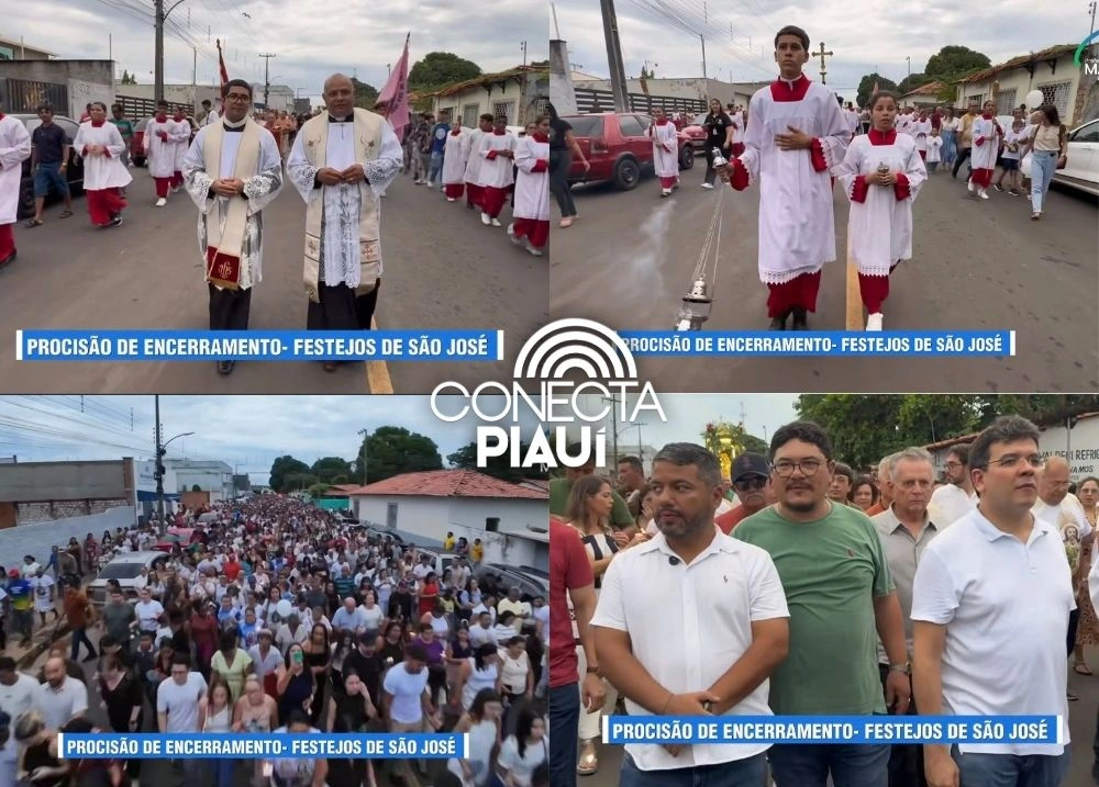 Festejos de São José são encerrados com procissão em Altos