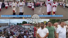 Festejos de São José são encerrados com procissão em Altos (Foto: Reprodução)