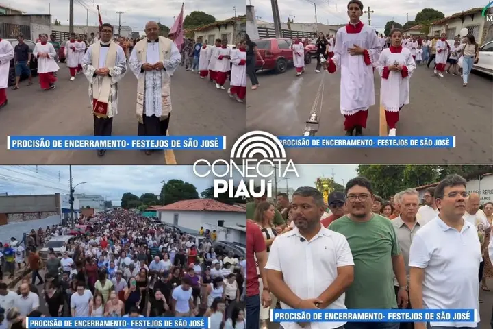 Festejos de São José são encerrados com procissão em Altos