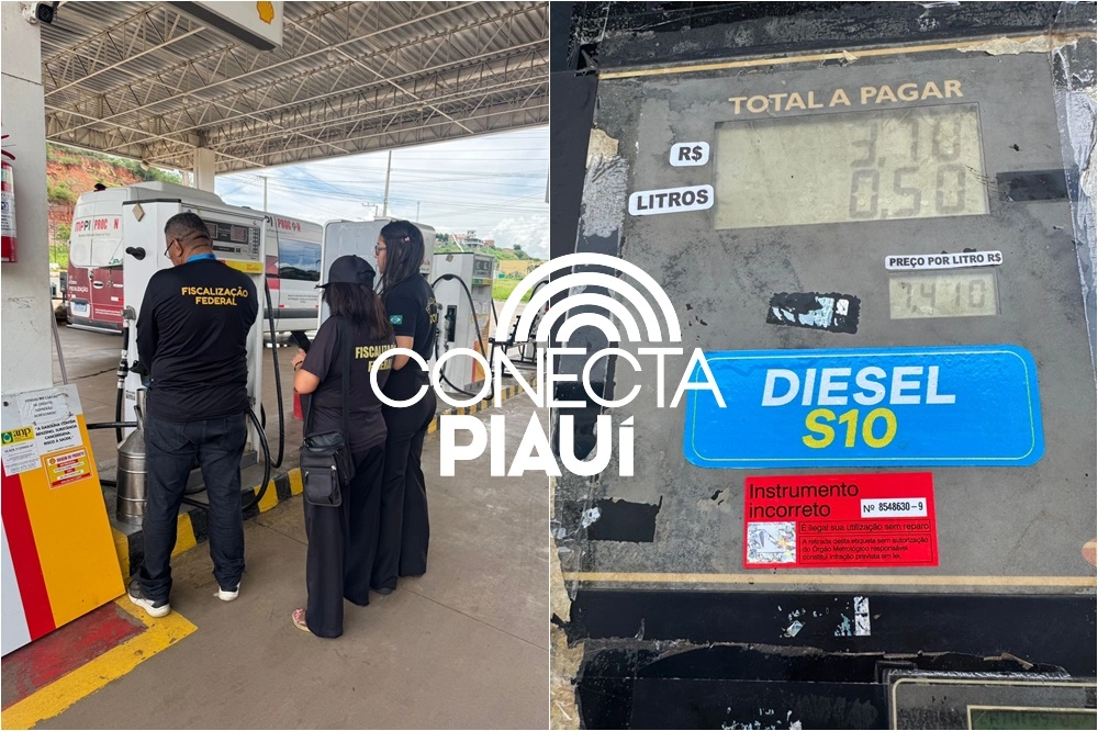 Fiscalização encontra diversas irregularidades em postos de combustíveis em Picos
