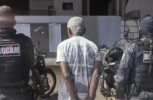 Foragido por assassinar próprio sobrinho é preso em Picos (Foto: Divulgação/PMPI)