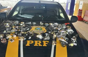 Forças de segurança do PI e MA atuam em conjunto e prendem suspeito por receptação (Foto: Reprodução)