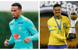 Gabriel Magalhães e Kaiki (Foto: Reprodução/X CBF)