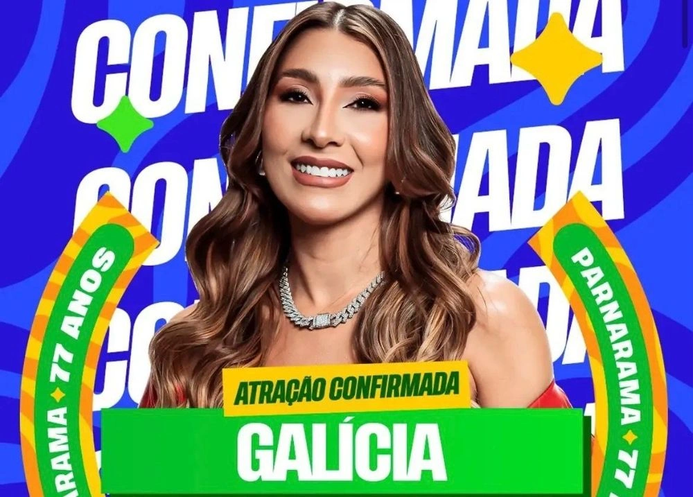 Galícia é atração confirmada para festa de aniversário de 77 anos de Parnarama