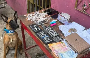 GCM prende três suspeitos por tráfico na zona Norte de Teresina (Foto: Reprodução)