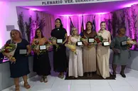 Gestora é homenageada durante evento na Câmara Municipal de Lagoa do Piauí