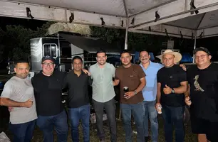Gilbués encerra vaquejada com presença de prefeito de Santa Filomena (Foto: Reprodução)