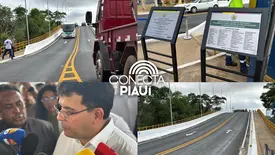 Governador entrega Ponte do Mocambinho revitalizada após obra de R$ 3,3 milhões (Foto: Conecta Piauí)