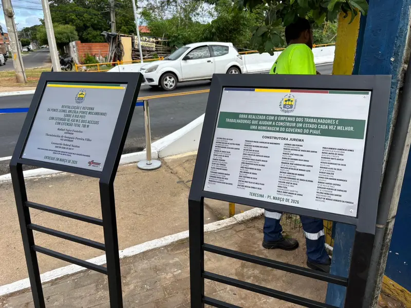 Governador entrega Ponte do Mocambinho revitalizada após obra de R$ 3,3 milhões
