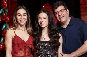 Governador Rafael Fonteles e Primeira-dama Isabel Fonteles no aviversário da filha (Foto: Instagram)