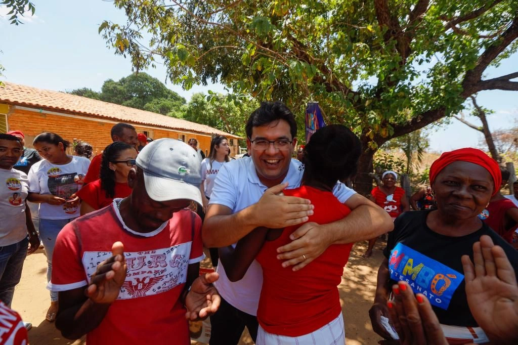 Governador visita Quilombo Mimbó e celebra aniversário do ministro Wellington Dias