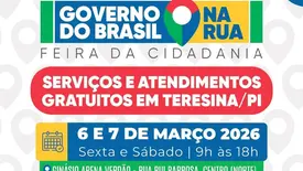 Governo do Brasil na Rua oferece mais de 100 serviços gratuitos em Teresina (Foto: Reprodução)
