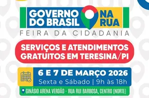 Governo do Brasil na Rua oferece mais de 100 serviços gratuitos em Teresina (Foto: Reprodução)