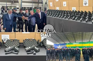 Governo do Piauí investe R$ 24 milhões e entrega novos armamentos às Polícias (Foto: Conecta Piauí)