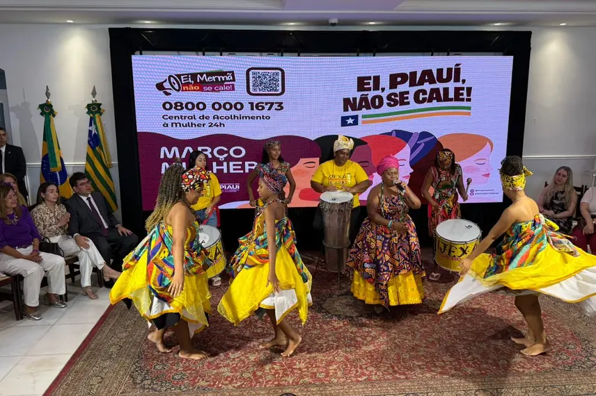 Governo do Piauí lança campanha ‘Março Mulher’ no Palácio de Karnak
