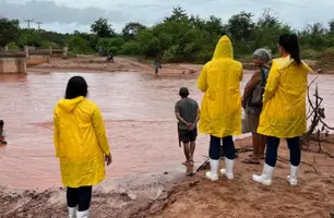 Governo federal libera quase R$ 1 milhão para cidade atingida por chuvas no Piauí (Foto: Reprodução/Redes Sociais)