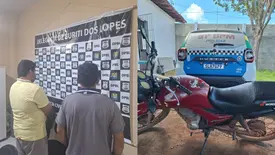 GPM de Bom Principio recupera motocicleta com restrição de roubo (Foto: Reprodução)