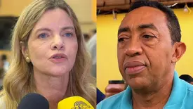 Gracinha Mão Santa e Joel Rodrigues (Foto: Conecta Piauí/Reprodução)