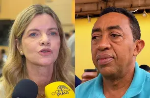 Gracinha Mão Santa e Joel Rodrigues (Foto: Conecta Piauí/Reprodução)