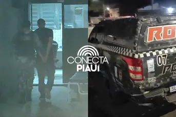 Homem com mandado por assalto à mão armada é preso na zona Norte de Teresina