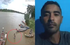 Homem desaparece após ser levado por correnteza no Rio Parnaíba, no litoral do PI