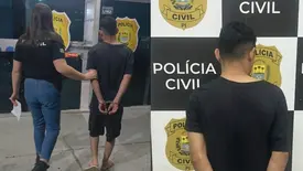 Homem descumpre medida protetiva, ameaça ex e é preso ao voltar ao PI (Foto: Reprodução)