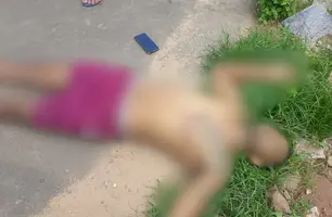 Homem é morto a tiros em via pública, no bairro Mafrense, zona Norte de Teresina (Foto: Reprodução)