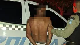 Homem é preso após ameaçar o próprio filho com facas e agredir policial em Pio IX (Foto: Divulgação/PMPI)