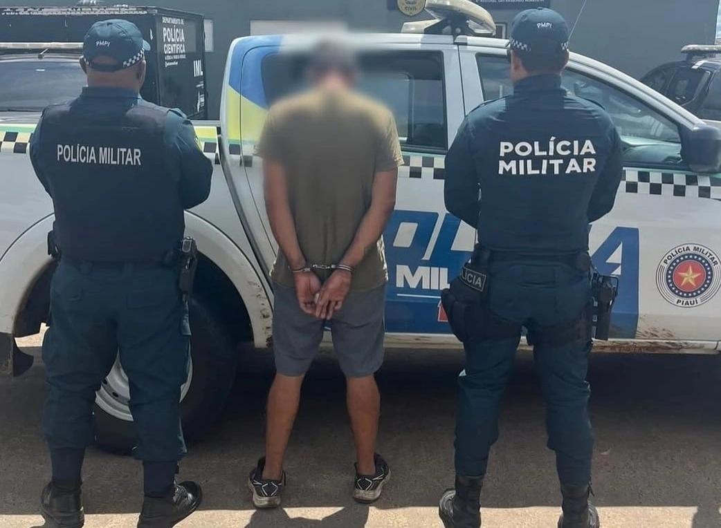 Homem embriagado agride mãe e filha e é preso em zona rural do Piauí