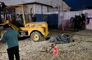 Homem morre atropelado por trator na zona Leste de Teresina (Foto: Conecta Piauí)