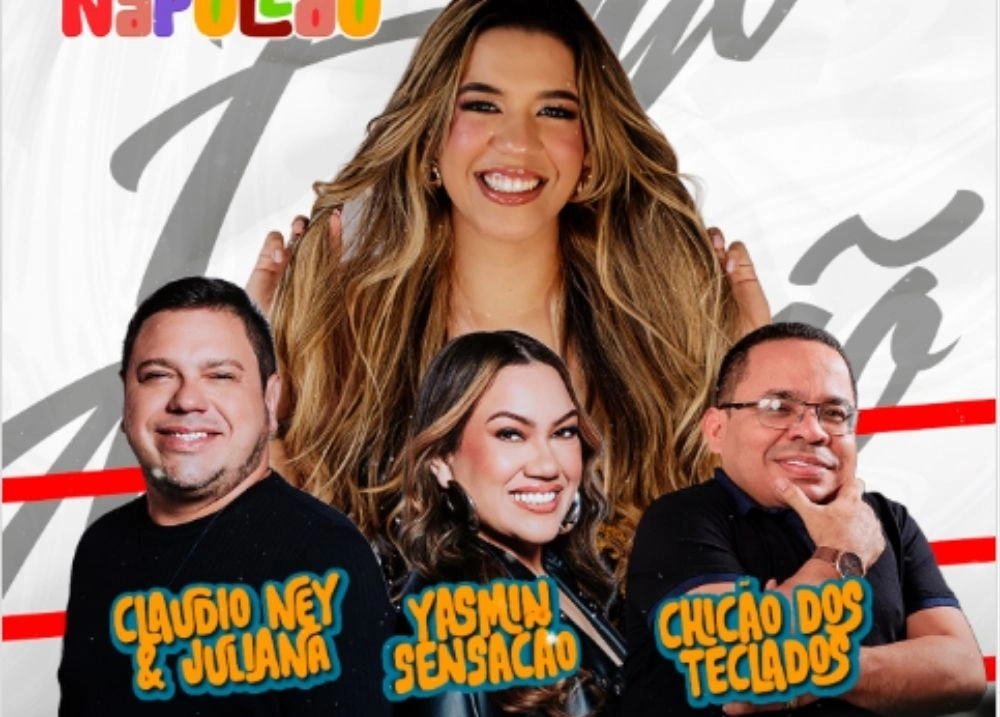 Hugo Napoleão faz 62 anos com mega festa e shows imperdíveis