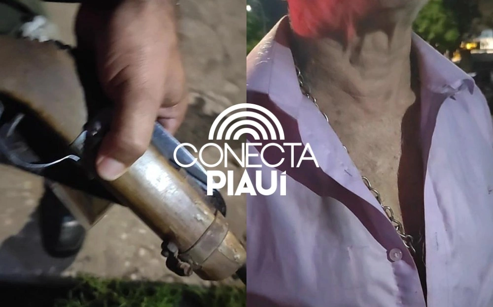 Idoso de 65 anos é conduzido à Central após ser flagrado com arma em Curralinhos