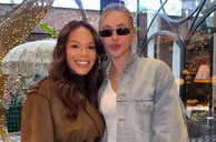 Influencer e modelo piauiense Virna Lanay encontra Virginia Fonseca em Madrid