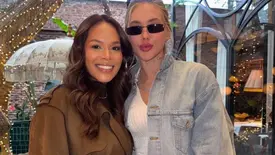 Influencer e modelo piauiense Virna Lanay encontra Virginia Fonseca em Madrid (Foto: Instagram)