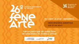 Inscrições para a 26ª Feira Nacional de Negócios do Artesanato seguem abertas até 27 de abril (Foto: Divulgação)