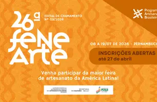 Inscrições para a 26ª Feira Nacional de Negócios do Artesanato seguem abertas até 27 de abril (Foto: Divulgação)