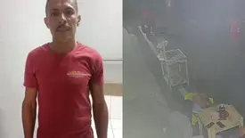 Jander José da Silva, suspeito de matar o pintor Luiz Omano da Silva (Foto: Reprodução)