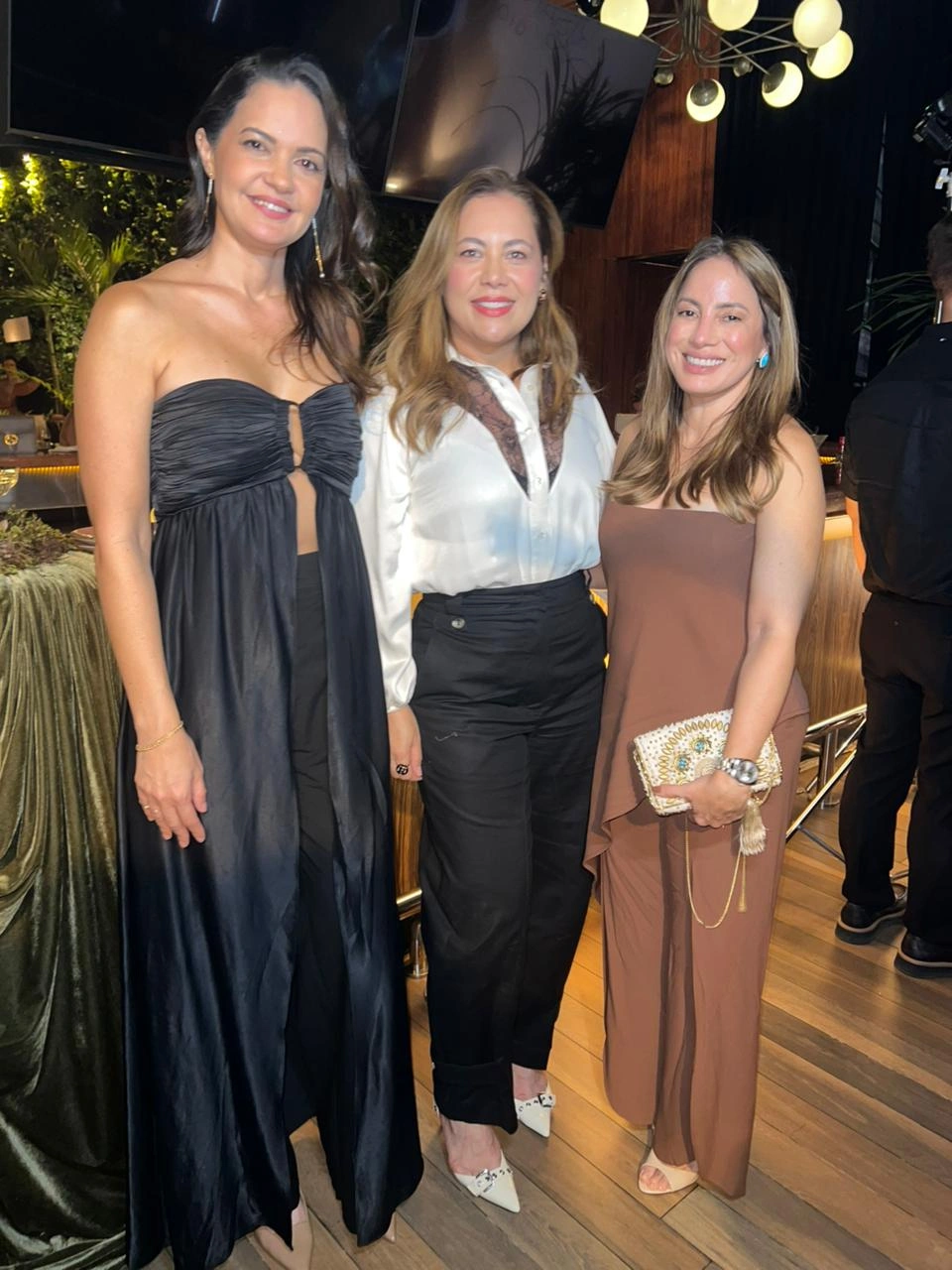 Januária Moraes, Janaina Brito e Michelle Reis
