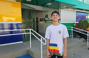 Jhonata Lima, de 18 anos, une ensino público e técnico para dar aulas de Python e Scratch (Foto: Reprodução)