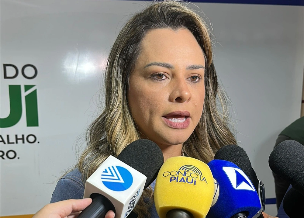 Jocilene Coelho, superintendente da Sead e presidente da sessão