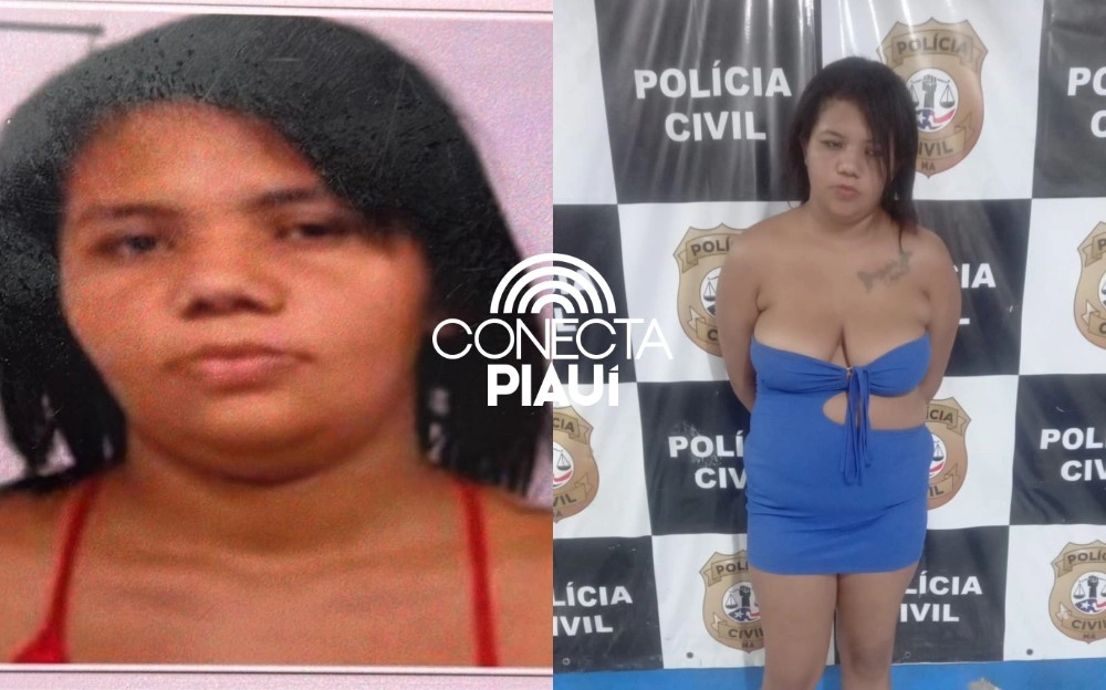 Kelly Ravena silva Oliveira, vulgo “Morena ZS” presa em Barreirinha - Ela estava foragida desde a primeira operação faixa rosa