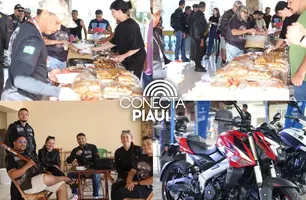 Luzilândia reúne motociclistas de todo o país em grande encontro (Foto: Reprodução)