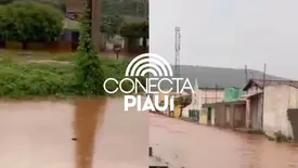 Maior chuva do ano é registrada em Picos (Foto: Reprodução)